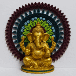 Handmade Quilling Mandala Wall Art – Vibrant Paper Décor